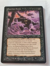MTG Guardian Beast, Arabian nights. Reserve list very rare