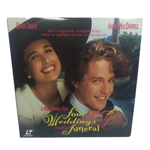 Vier Hochzeiten und eine Beerdigung Laserdisc LD keine DVD - Bild 1 von 4