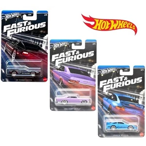 HOT WHEELS FAST & FURIOUS NEW 2024 ASST. HNR88 DIECAST SCALE 1:64 CHEVY PORSCHE - Picture 1 of 19