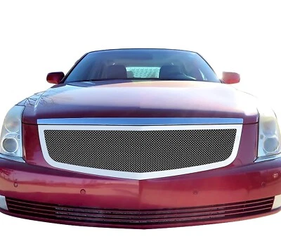 INSERTO REJILLA MALLA CROMADA - PARTE SUPERIOR Acero Inoxidable para Cadillac DTS 06-011 Foto 1 de 2