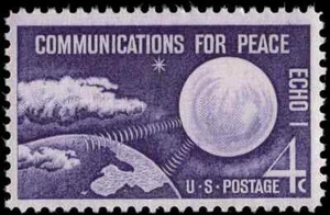 US Scott # 1173, Communications For Peace, Echo 1, 1960 4¢ Stamp, MNH - Picture 1 of 1
