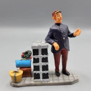 Lemax Figurine Bellhop Bellman Baggage Handler Conductor Christmas Village 2.5" - Picture 1 of 9