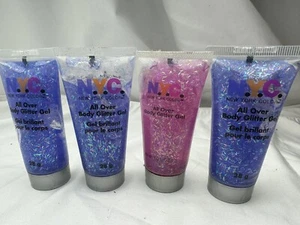 4 NYC New York Color All Over Body Glitter Gel - Picture 1 of 2