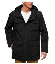 levis black parka