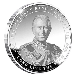 MONEDA DE EDICION PLATEADA REY CARLOS III IDEAL PARA COLECCION (ver fotos) - Imagen 1 de 2