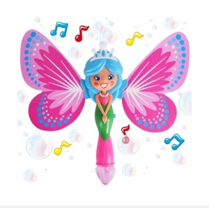 Play Day Butterfly Wand w/Lights & Sounds Includes Bubble Solution New! Cute! - Picture 1 of 11