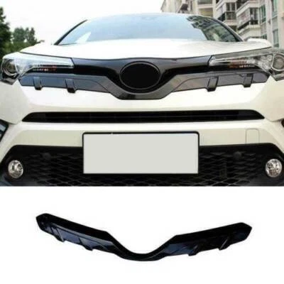 For Toyota CHR CH~R 2018~22 Carbon Fiber Front Bumper Center Hood Grill Strip - Image 1 of 4