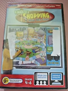 Main St. Shopping Lakeshore Interactive Whiteboard Software Grade 4-6 Math Seale - Picture 1 of 2