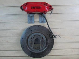2002 Ferrari 360 Spider Right Rear Passenger Brake Caliper + Drilled Rotor - Picture 1 of 12