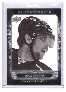 Anze Kopitar 2014-15 Upper Deck Series Two UD Portraits Card #P-36