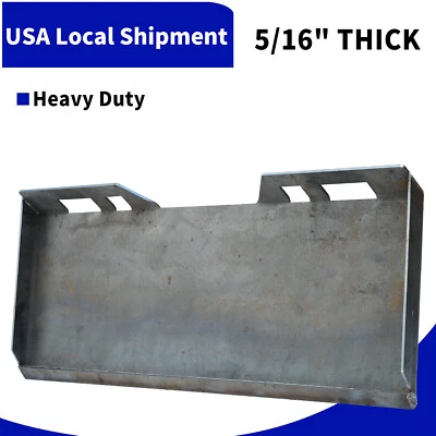 Accesorio de minicargadora de placa de montaje de 5/16" para tractor Bobcat de alta resistencia Foto 1 de 4