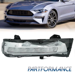 For Ford Mustang 2018-2023 LH Driver Side LED Fog Light Front Bumper Clear Lamps - Picture 1 of 12