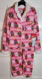The Grinch Pajamas Girls Two Piece Set Sleepwear Size 4T S 6 M 8 Christmas NWT - Picture 1 of 5