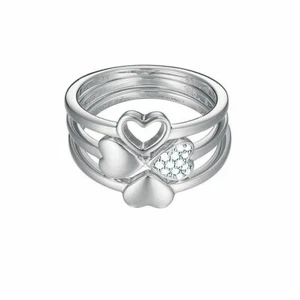 Esprit Anello da Donna Anello Stack Argento Zirconi Lucky Amore ESSE91014A - Foto 1 di 1