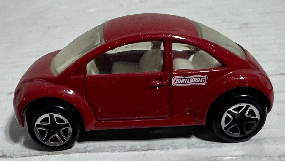 De colección 1995 Matchbox 1:64 Diecast Rojo Juguete Volkswagen Concept 1 Coche Rojo Metal Foto 1 de 4