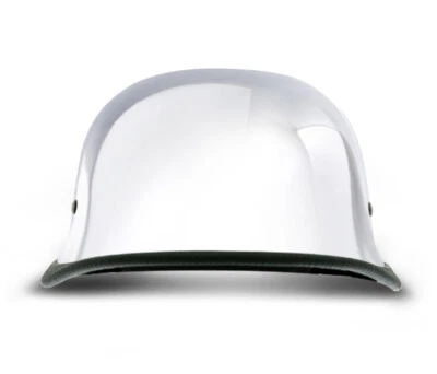 Daytona Helmets Skull Cap GERMAN- CHROME Motorcycle Helmet 4004C - Image 1 of 4