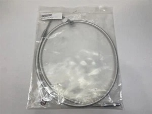 Harley-Davidson 2008-13 FLH ABS Mid Brake Line Magnum Braided 15" 1741-1858 - Picture 1 of 4