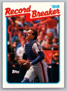 1989 Topps Record Breaker Gary Carter #3 - Picture 1 of 2