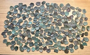 Lot of Byzantine Trachea. One bid one coin- 12-14th century - Picture 1 of 24