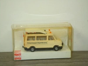 Fiat Ducato Schwertransport Begleiter - Busch 43246 - 1:87 in Box *68605 - Imagen 1 de 1