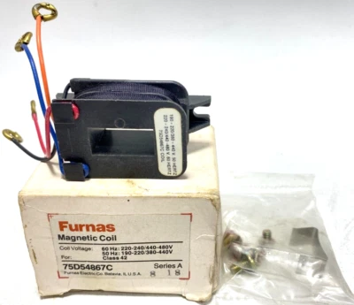 Furnas 75D54867C Magnetic Coil 220-240/440-480V Class 42 - Image 1 of 4