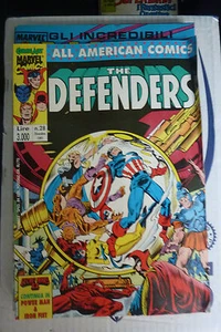 * COMIC ART MARVEL THE DEFENDERS N 28 - 1991 - TOP - - Bild 1 von 1