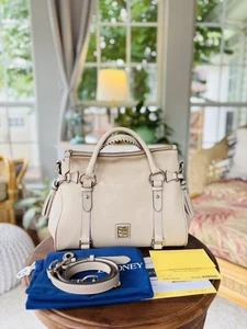 Dooney & Bourke Dove Penrose Satchel Handbag 🤍 - Picture 1 of 10