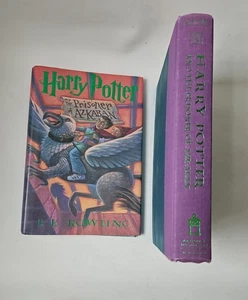 HARRY POTTER & PRISONER OF AZKABAN J K Rowlings US Scholastic h/b d/j - Foto 1 di 15