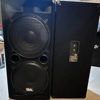Seismic Audio SA-155.2- Par de altavoces dobles PA/Dj/banda de 15" Foto 1 de 2