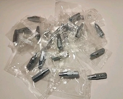 20 Pack of T25 Single End Torx Screwdriver Star Bits - 1 Inch Long - 20 Count - Image 1 of 4