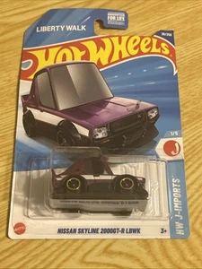 2025 Hot Wheels Nissan Skyline 2000GT-R LBWK 26/250 Purple - Picture 1 of 2