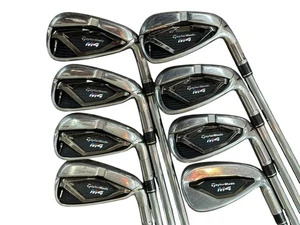 TaylorMade M4 Iron Set 4-AW +1/2" KBS Max 85g S Flex Shafts TaylorMade Grips - Picture 1 of 8