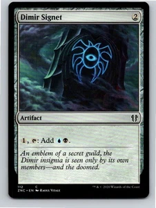 Magic the Gathering Dimir Signet Zendikar Rising Commander MTG Free Shipping! - Picture 1 of 1