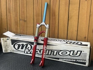 2008 Manitou R7 MRD Absolute 80 Suspension Fork 1-1/8 Threadless Disc/vBrake 26" - Picture 1 of 24