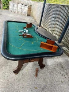 Casino Table Baccarat/Chemin De Fer and all Accessories. John Huxley Ex Cond - Picture 1 of 4