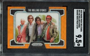 2025 Panini Prizm THE ROLLING STONES #93 Orange Wave /259 SGC 9.5 - Picture 1 of 2