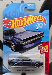 2018 HOT WHEELS ** NISSAN SKYLINE 2000 GT-R ** 1:64 SUPER TREASURE HUNT - Picture 1 of 3