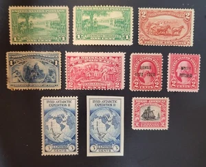 US Collection 1920s-1933 LOT OF 10 MINT STAMPS SCARCE 99c - Picture 1 of 2