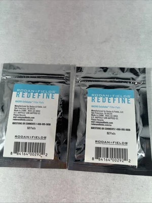 Rodan + Fields Redefine Macro Exfoliante Almohadillas de Filtro de Repuesto 52 ea Lote de 2 Foto 1 de 3