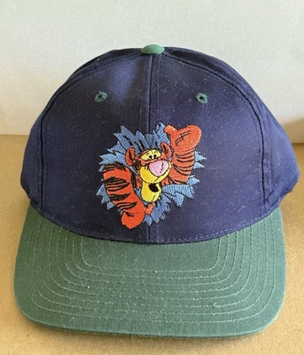 Chapéu vintage Disney Tigger Hat Winne The Pooh Snap Back - Imagem 1 de 3