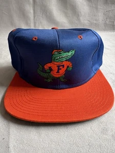 Vintage Florida Gators 1990s Cap University Of Florida Snapback Hat Orange - Picture 1 of 9