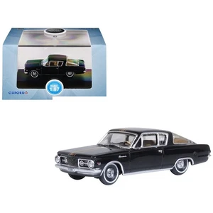 Oxford Diecast 1965 Plymouth Barracuda, Black/Gold - Picture 1 of 4