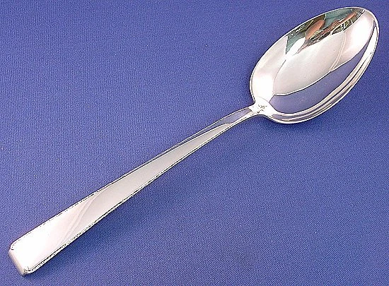 CUCHARA DE MESA ANTIGUA DE ENCAJE - TOALLA ESTERLINA Foto 1 de 1