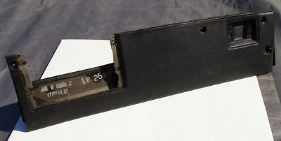 Mopar 1969 Dodge Polara500 черная нижняя панель приборной панели в сборе б/у оригинальная деталь от оригинального производителя - Изображение 1 из 4