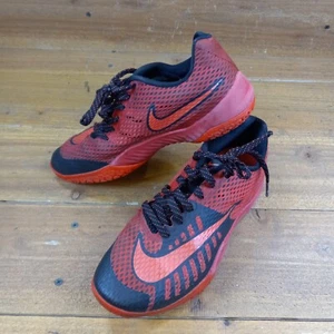 Nike HyperLive Red Athletic Men’s Basketball Shoes 819663-600 Size-8 - Picture 1 of 8