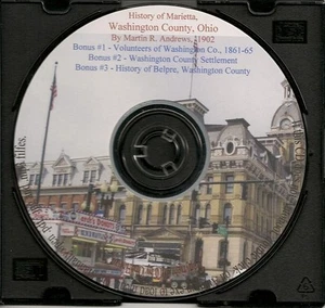 Marietta & Washington County Ohio History + 3 Bonus Books - Picture 1 of 9