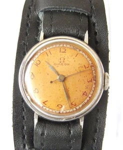 MILITARY RARE"OMEGA"ALL STAINLESS STEEL GENUINE SWISS LADIES MECHANICAL WATCH#71 - Picture 1 of 8