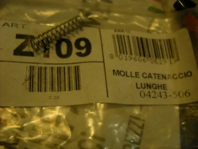 GIVI: Z109 MOLLA CATENACCIO SERRATURA X BAULETTI GIVI - Immagine 1 di 2