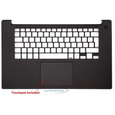 Replacement For DELL XPS 15 9550 UK Laptop Palmrest Cover w/Touchpad UK Seller