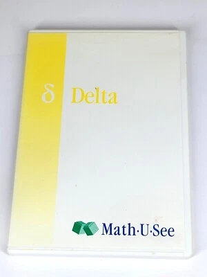 Math-U-See Delta δ - Steve Demme DVD Math U See 2004 Elementary Educational - Image 1 of 4